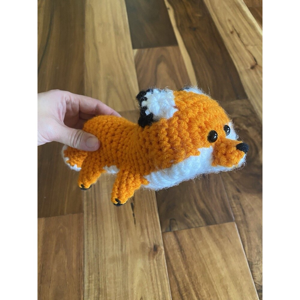 New Handmade Crochet Amigurumi Fox